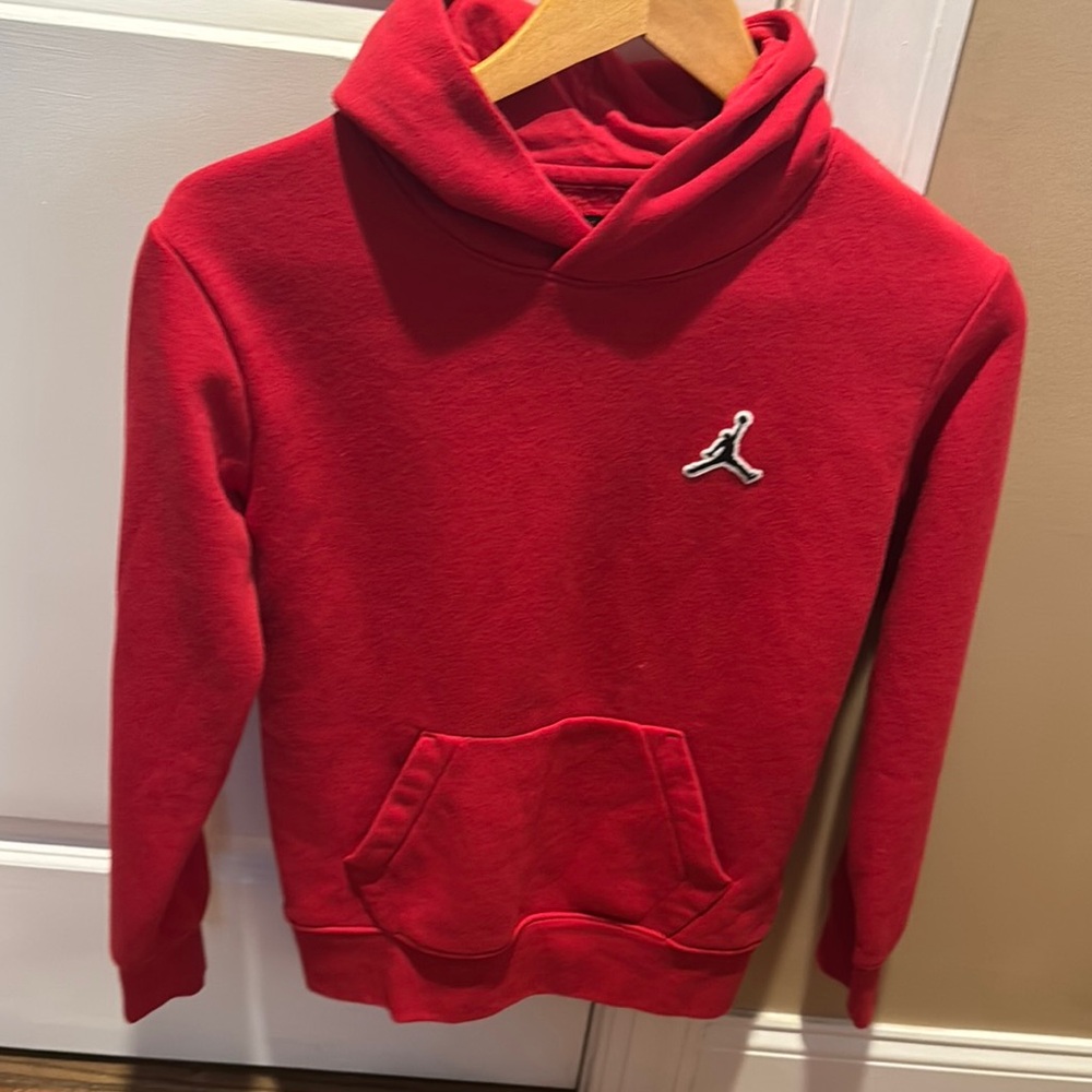 Jordan Classic Red Pullover Hoodie